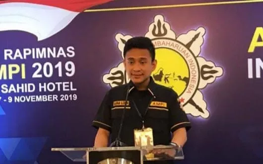 Rapat Dengan Pengurus AMPI Sultra, Radhan Minta Tetap Jaga Kesehatan