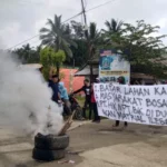 Tuntu Ganti Rugi HTR, Warga Ladongi Demo