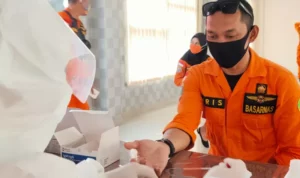 99 Staf Basarnas Jalani Pemeriksaan Rapid Test
