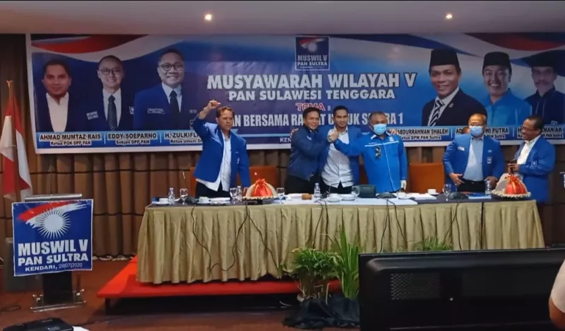 Abdurrahman Shaleh Kembali Pimpin PAN Sultra