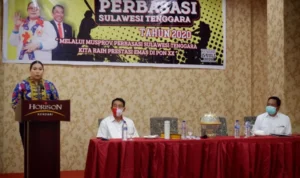 Agista Ariyani Buka Musprov Perbasasi Sultra