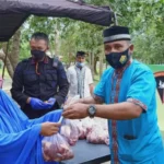 Kurban 39 Ekor Sapi, Brimob Sultra Bagikan ke Warga