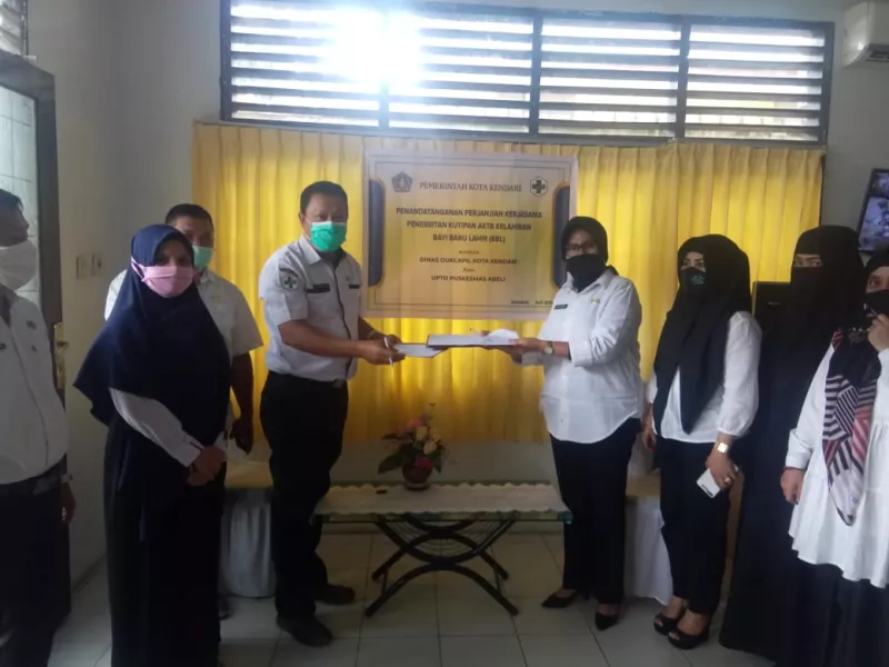 Melahirkan di Puskesmas Abeli, Gratis Akta Kelahiran dan Kartu Keluarga