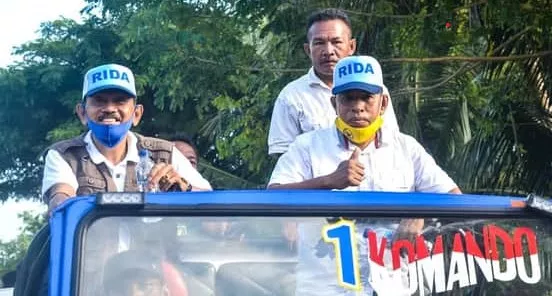 Ribuan Masyarakat Butur, Sambut Kedatangan RZ-Ahali
