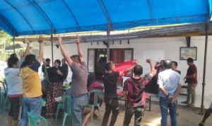 Isak Tangis Simpatisan SBM Warnai Pengumuman Rekomendasi PDI-P