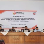 awaslu Butur, ajak masyarakat terlibat dalam pengawasan Pemilu