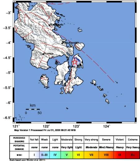 Gempa Bumi Berkekuatan 2.9, Kembali Guncang Butur