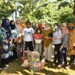 lumni SMA 1 Kulisusu dan KPU Butur, Salurkan Bantuan Korban Kecelakaan