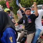 Keri Konggoasa Hadiri Deklarasi Tony-Baharuddin