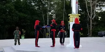 8 Siswa SMA 4 Konsel Jadi Paskibra HUT RI