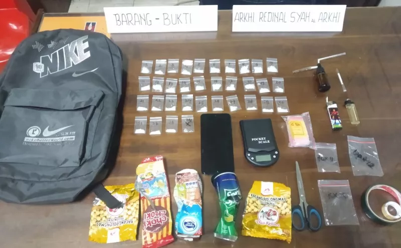 Edarkan Narkoba 34 Paket, Warga BTN Permata Anawai Ditangkap