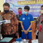 BNNP Sultra Musnahkan 951,27 Gram Sabu