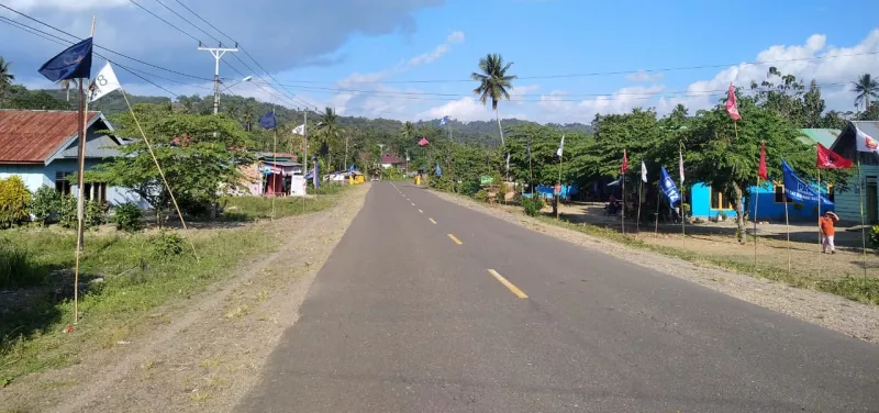 Diduga Ada Intimidasi, Bendera Parpol SBM Dicopot
