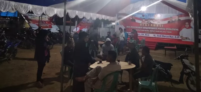 Simpatisan SBM Lakukan Persiapan Menyambut Deklarasi