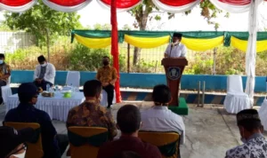 Arhawi Resmikan Pengoperasian Listrik Sumber Mata Air