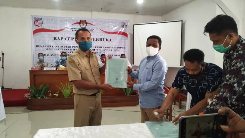 KPU Tetapkan 73.713 DPS di Wakatobi