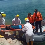 Kapal Rute Kendari - Kaleruang Terbakar