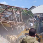 Ganti Rugi Belum Tuntas, 4 Bangunan Warga Dieksekusi