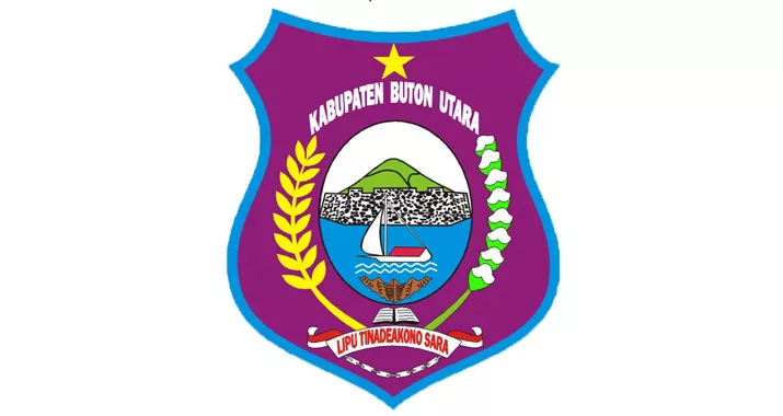 Logo Buton Utara Putih Png