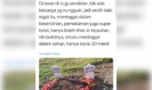 Viral Cerita Sekeluarga, Ayah-Ibu Meninggal Selisih 30 Menit karena Corona