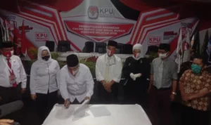kpu konsel tutup Tutup Pendaftaran, KPU Konsel Jelaskan Kehadiran Sekda