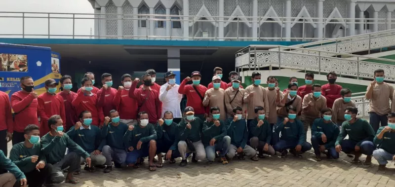 100 Tukang Konstruksi di Kendari Ikut Pembekalan MTU