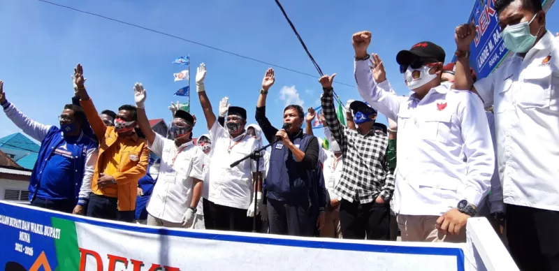 ARS Ajak Masyarakat Muna Menangkan Rajiun-La Pili