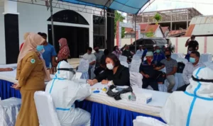 KONI Sultra Laksanakan Rapid Test Bagi Atlet PON XX