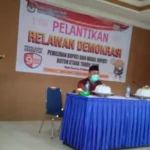 KPUD Butur, Kukuhkan 30 Relawan Demokrasi