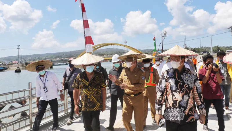 Komisi V DPR RI Tinjau Proyek APBN di Sultra