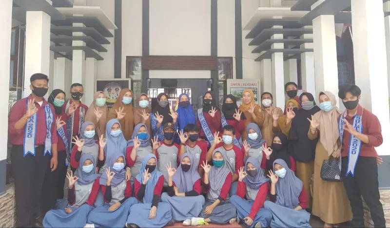 Kampanye Genre, Dinas Dalduk KB Kunjungi Sekolah