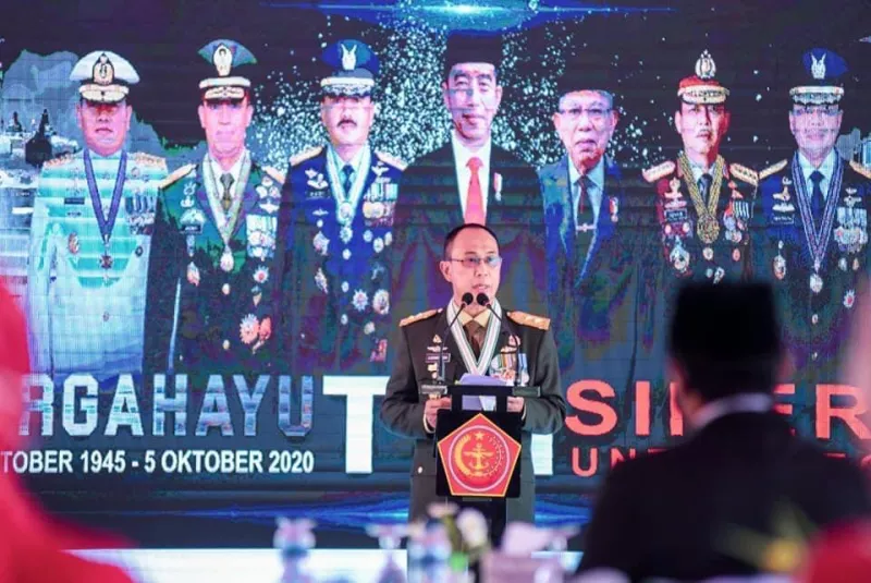 Syukuran HUT TNI Ke 75 Di Wilayah KODAM XIV/HSN