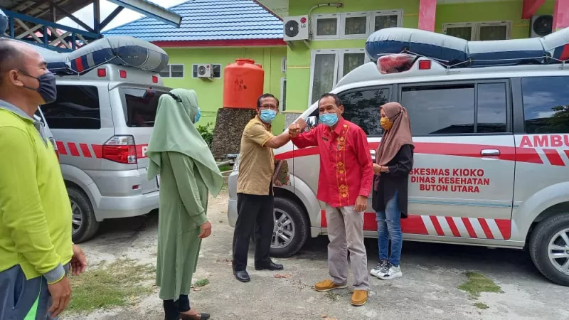 Dinkes Butur, Serahkan Mobil Operasinal ke PKM