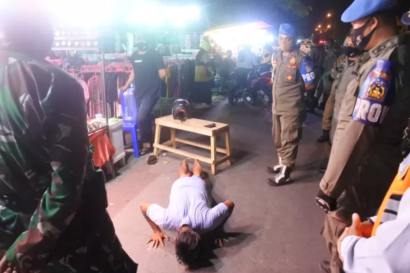 Tim Yustisi Jaring puluhan Warga