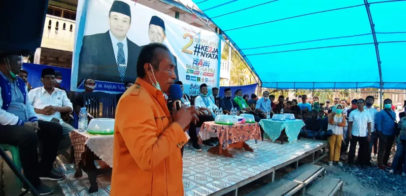 LM Sahlan Siap Menakan Rajiun - La Pili di Tongkuno