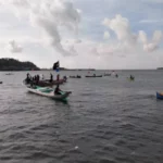 Paslon HATI Diarak Puluhan Kapal Suku Bajo