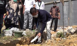 Wali Kota Letakan Batu Pertama Masjid KAHMI