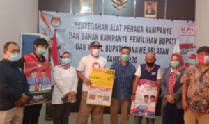 KPU Konsel Minta Calon Patuhi Aturan Alat Peraga Kampanye