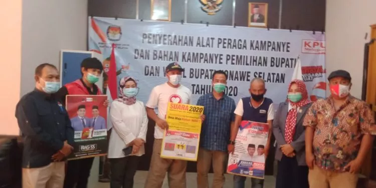 KPU Konsel Minta Calon Patuhi Aturan Alat Peraga Kampanye
