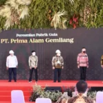 Presiden Jokowi Resmikan Pabrik Gula di Bombana