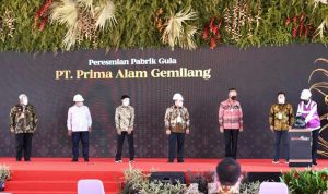 Presiden Jokowi Resmikan Pabrik Gula di Bombana