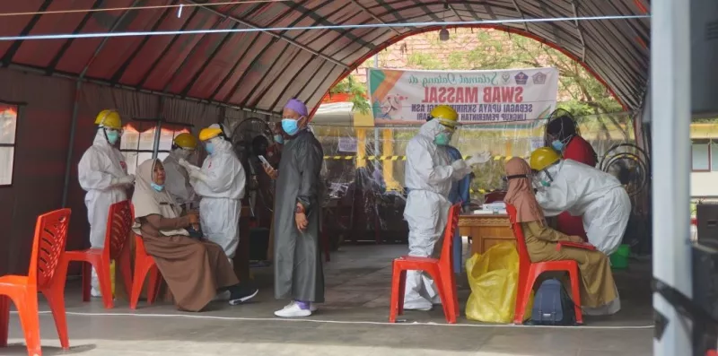 Hasil Swab, 6 Orang Petugas Puskesmas di Kendari Positif