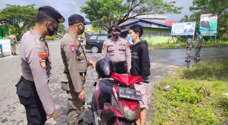 Operasi Yustisi di Butur, Optimalkan Tingkat Kesadaran Prokes Covid-19