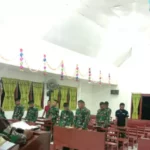 Berangkat Pamtas, Yonif 725 Gelar Doa Bersama