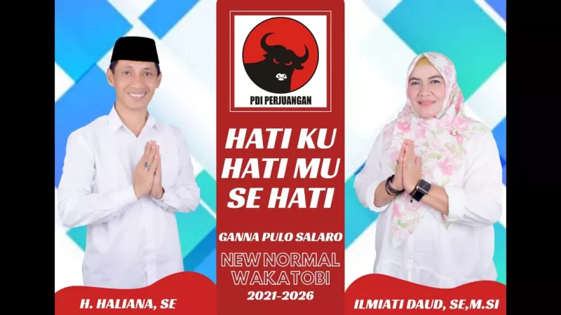 Pasangan HATI Unggul di Wakatobi Versi Kendariaktual.com