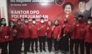 Kantor PDI Perjuangan Sultra Diresmikan