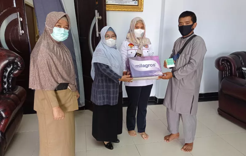 Penderita Hidrosefalus Dibantu Pemkot Berobat ke Makassar