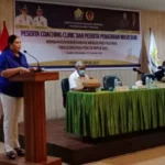 Ketua KONI Buka Coaching Clinic dan Pelatihan Wasit
