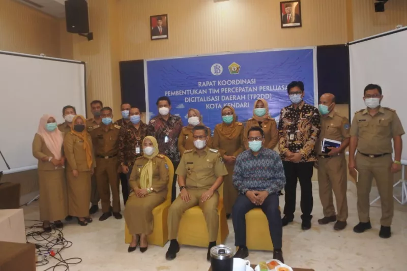 Pemkot Kendari dan Bank Indonesia Bentuk TP2DD