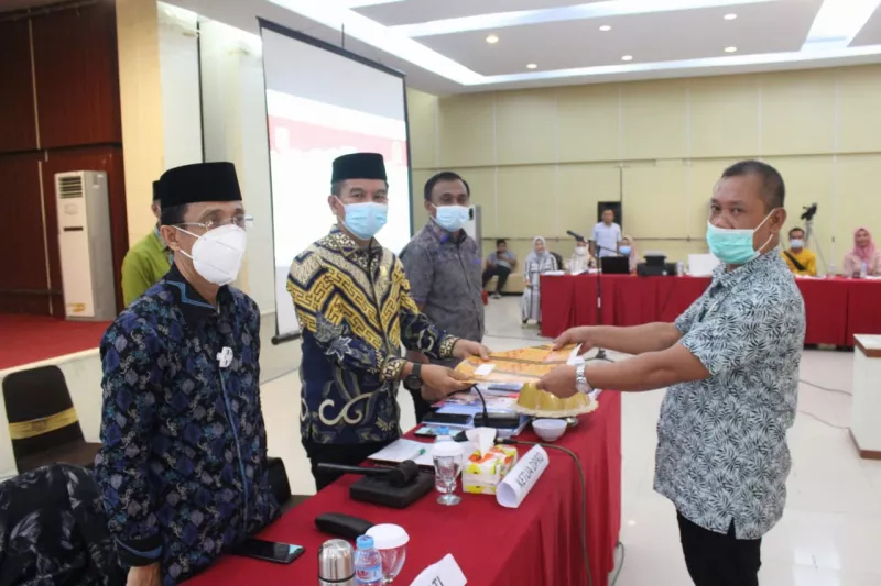 DPRD Konsel Gelar Paripurna Pandangan Fraksi RAPBD 2021